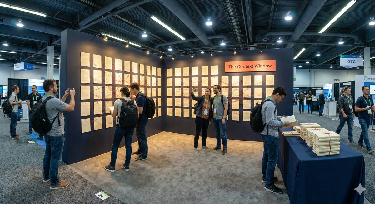 The Context Window installation at GTC